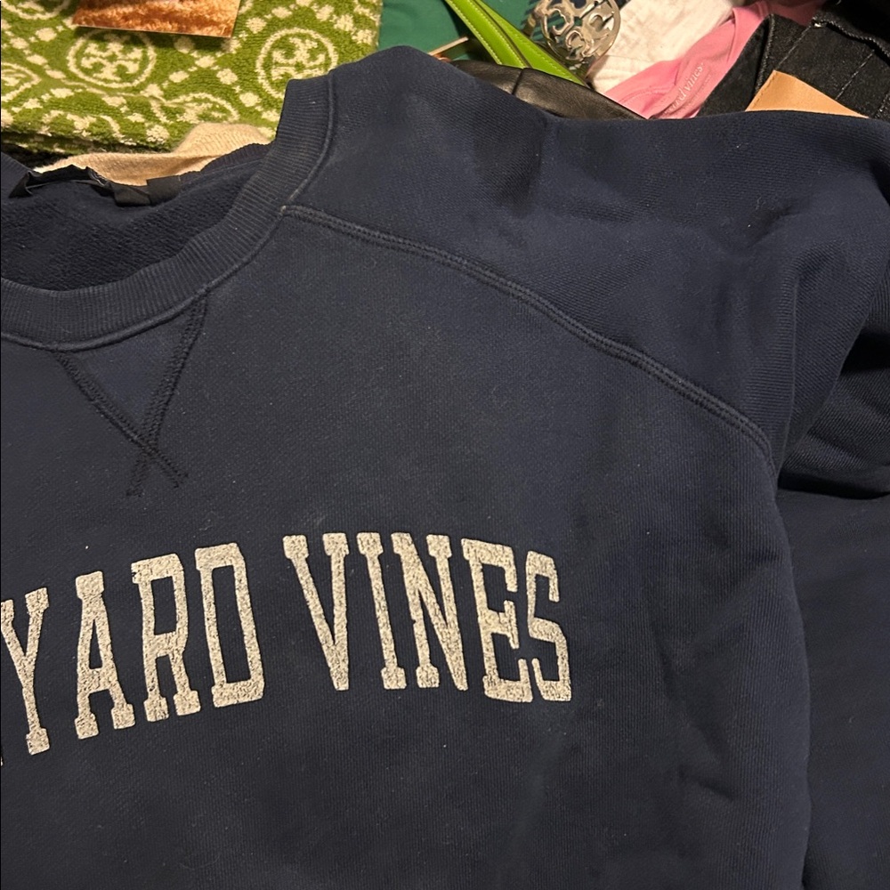 Vineyard Vines Classic Blue Crewneck - Picture 8 of 9